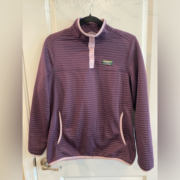 L.L.Bean Women's Airlight Knit Pullover - Picture 2 of 4